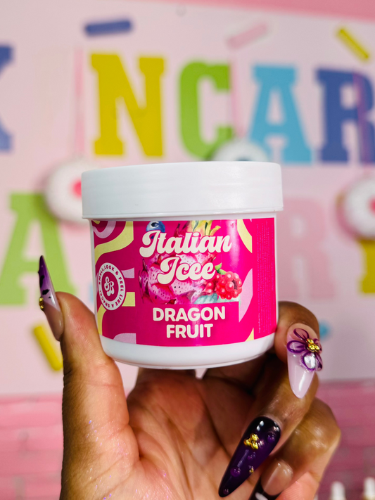 Italian Icee Sugar Scrub: Dragonfruit